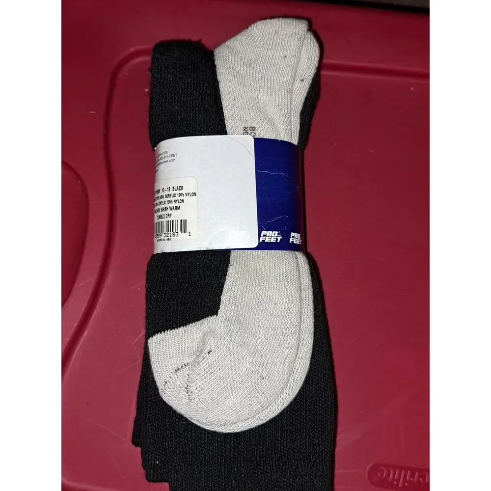 Pro Feet Uniform Men's Socks size 8.5 to 12